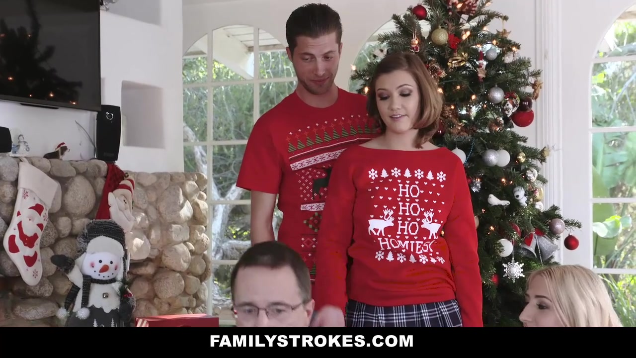 Hd Christmas Porn - Free HD Familystrokes - Step-Sis Fucked During Christmas Pic Porn Video