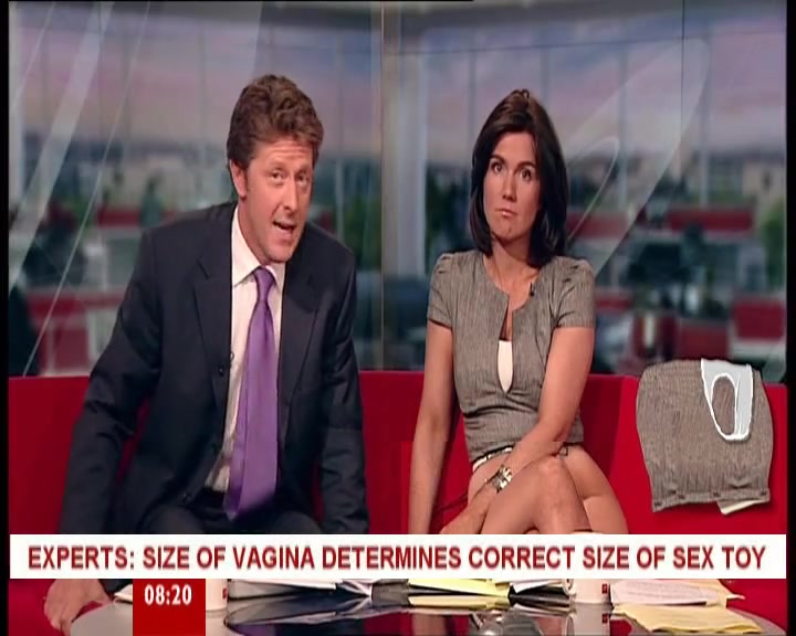 Real Live Sex Toys - Free HD BBC - Susanna Reid demonstrates sex toys on air Porn Video